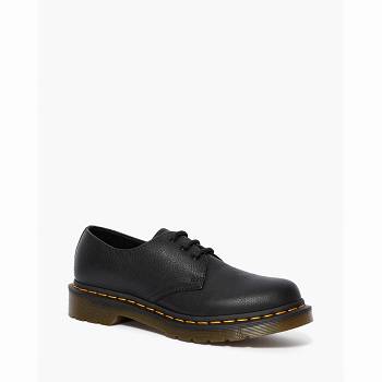 Dr Martens 1461 Virginia Kožené - Cierne Oxford Topanky Damske, D252SK